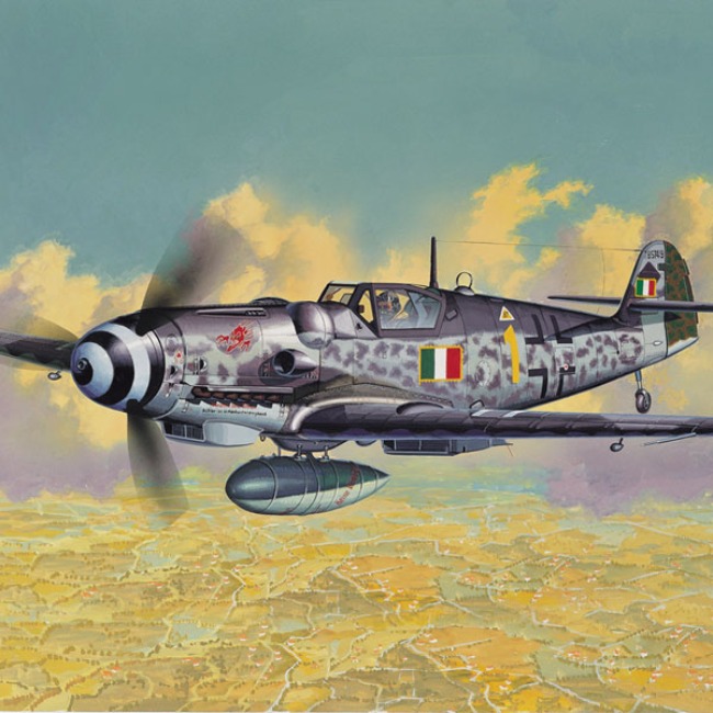 [1/48]12256 메서슈미트 Bf109G-14