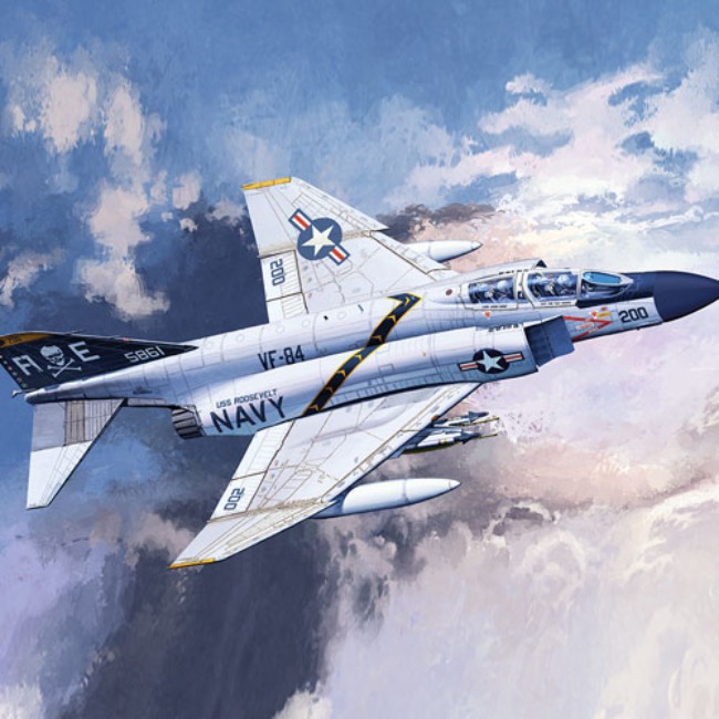 [1/72] 12529 미해군 F-4J VF-84 졸리 로저스