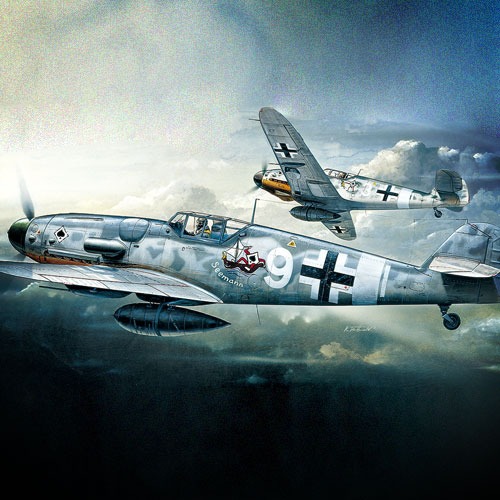 [1/72]12467 메서슈미트 Bf109G-6