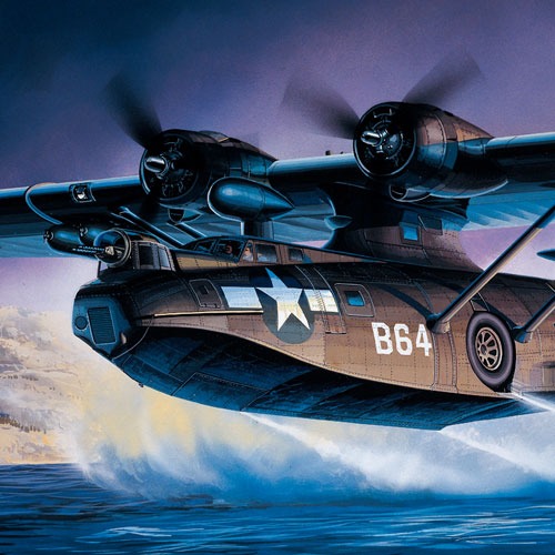[1/72] 12487 PBY-5A 카타리나[블랙 캣]