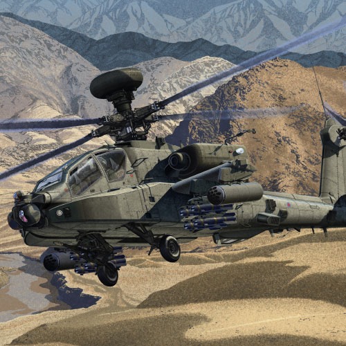 [1/72] 12537 영국 육군 AH-64D 아프가니스탄