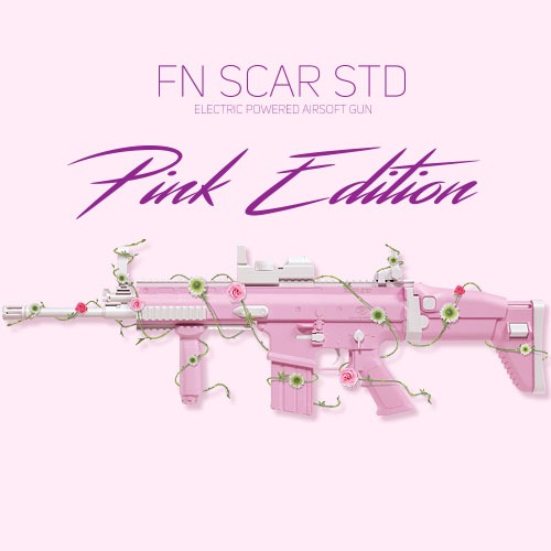 17423 FN SCAR STD 전동건-핑크에디션