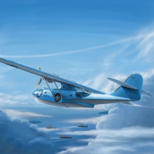 [1/72] 12573 미해군 PBY-5A 미드웨이해전